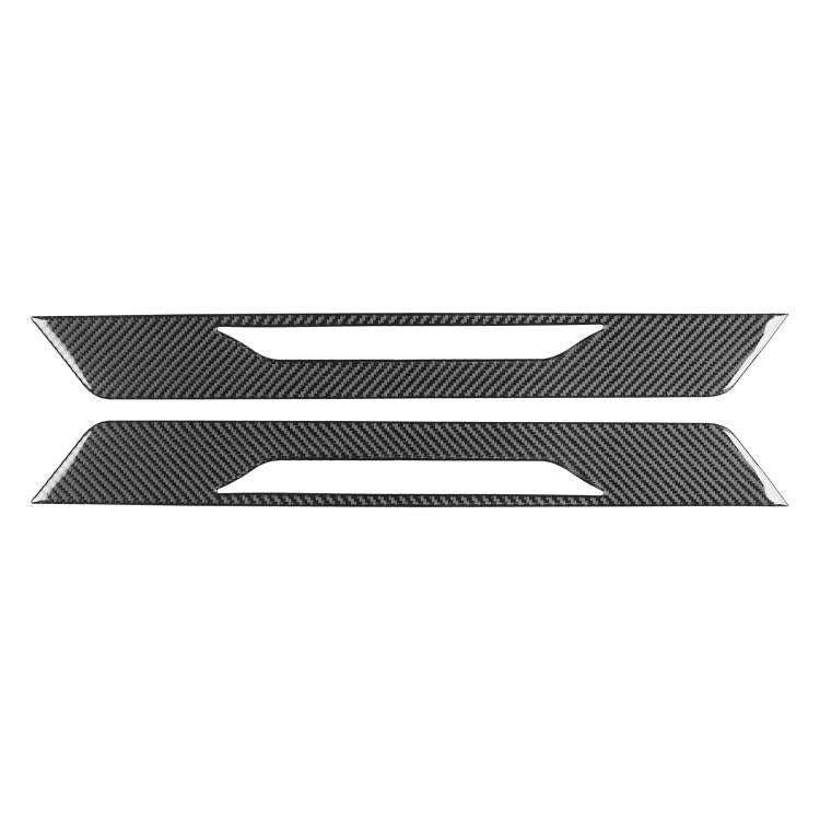 For Chevrolet Corvette C8 2pcs /Set Door Sill Decorative Sticker(Black)