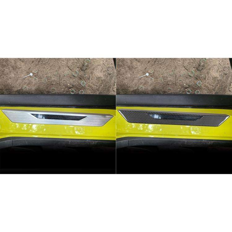 For Chevrolet Corvette C8 2pcs /Set Door Sill Decorative Sticker(Black)