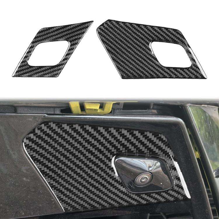 For Chevrolet Corvette C8 2pcs /Set Door Radar Sticker(Black)