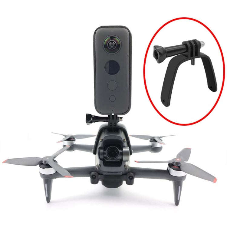 For DJI FPV Top Expansion Adapter Bracket Sports Camera Bracket