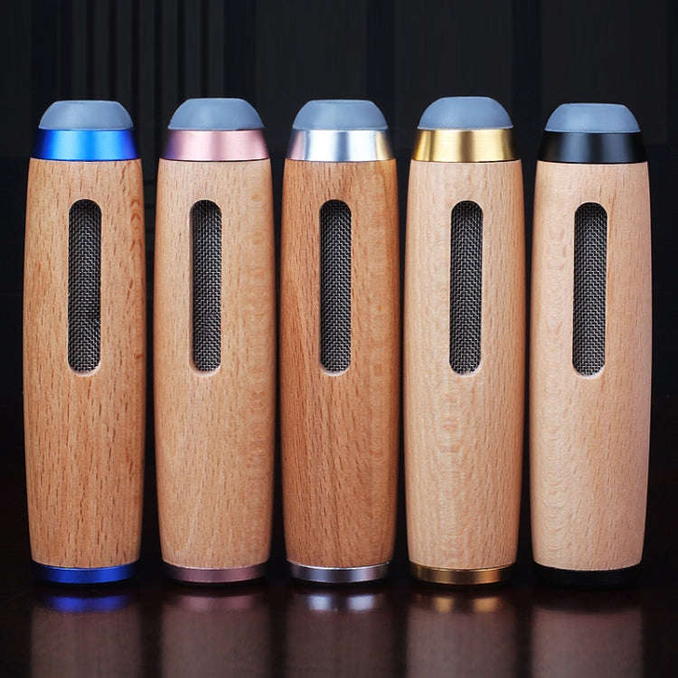 Car Smoking Multifunctional Anti-Flying Ashtray(Beechwood Rose Gold)