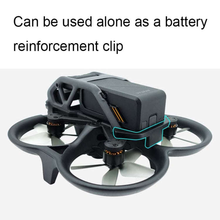 For DJI Avata CQT 2 In 1 Battery Anti-Falling Decorative Rear Wing Buckle Battery(913491)