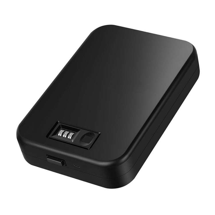 Fingerprint / Password Metal Anti-theft Car Safety Box Valuables Storage Safety Box, Model: OS300...