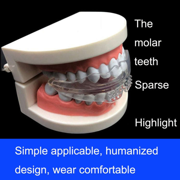 2PCS Adult Teeth Correction Night Anti-Grinding Fixing Silicone Tooth Corretor, Style: The First ...