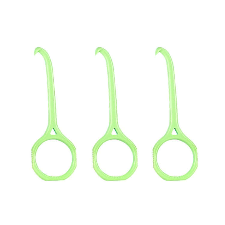 YOUTU 3pcs Invisible Braces Extractor Picking Hooks And Removing(Green)