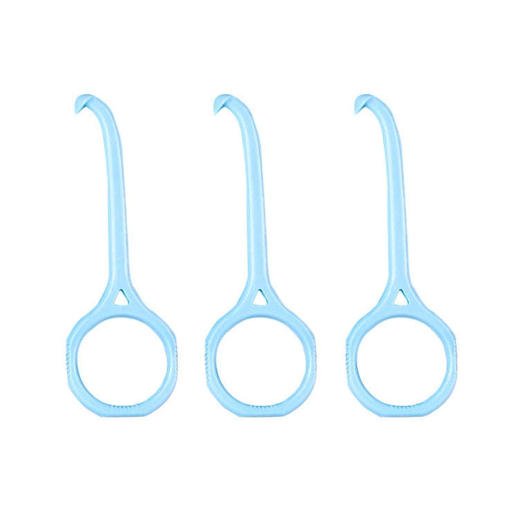 YOUTU 3pcs Invisible Braces Extractor Picking Hooks And Removing(Light Blue)