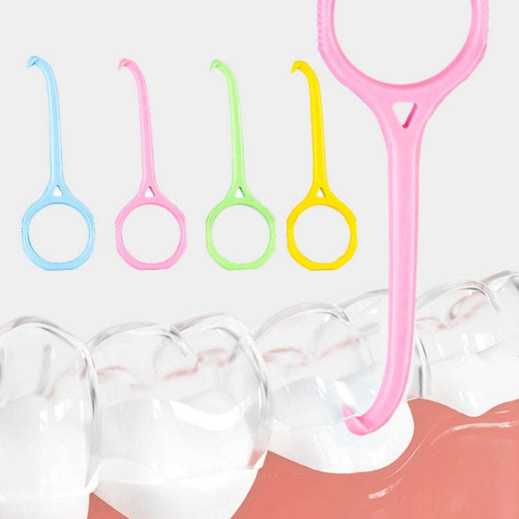 YOUTU 3pcs Invisible Braces Extractor Picking Hooks And Removing(Green)