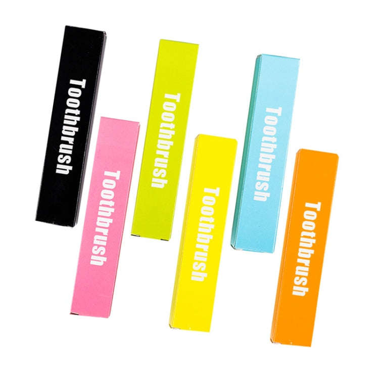 4 PCS/Set Portable Business Trip Folding Toothbrush Multi-color Super Soft Bristles Toothbrush