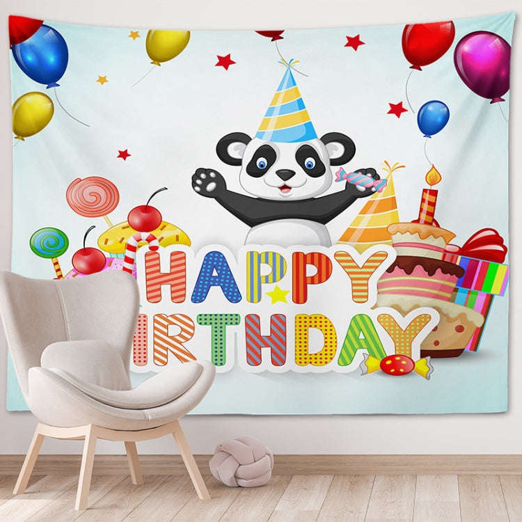 Happy Birthday Photo Backdrop Party Decoration Tapestry, Size: 200x150cm(GT56-6)