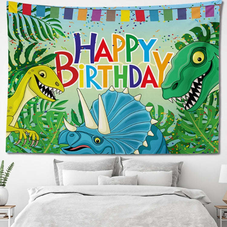 Happy Birthday Photo Backdrop Party Decoration Tapestry, Size: 200x150cm(GT56-10)
