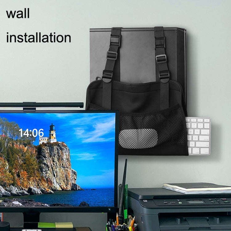 Computer Desktop Host Metal Suspension Frame Adjustable Storage, Style: Bracket