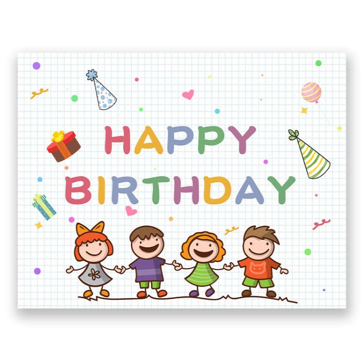 Birthday Party Background Cloth Decoration Shooting Cloth, Size: 125x100cm(Handle)