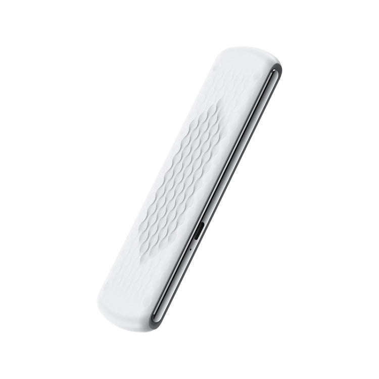 Soundproof Painless Bone Conduction Sleep Speaker Portable White Noise Sleeping Aid(White)