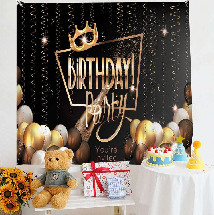 Birthday Layout Hanging Cloth Children Photo Wall Cloth, Size: 150x180cm Velvet(37)