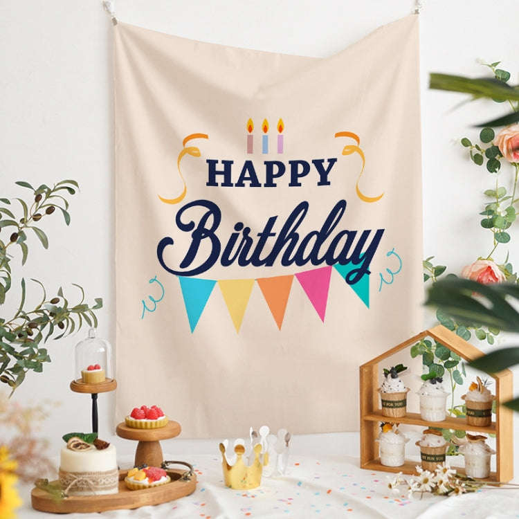 GT282 Birthday Background Cloth Party Scene Arranges Children Photos, Size: 150x200cm Velvet Clot...