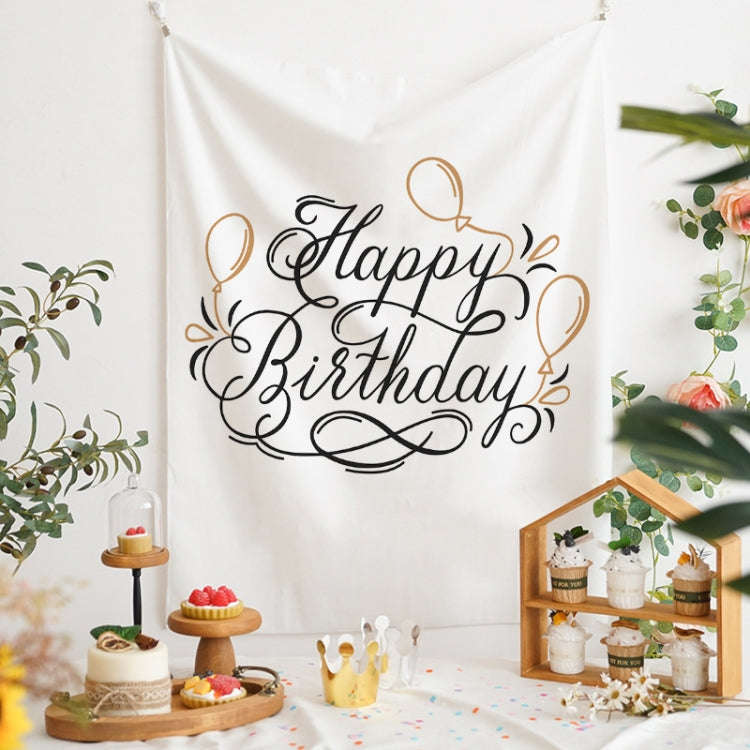 GT282 Birthday Background Cloth Party Scene Arranges Children Photos, Size: 150x200cm Velvet Clot...