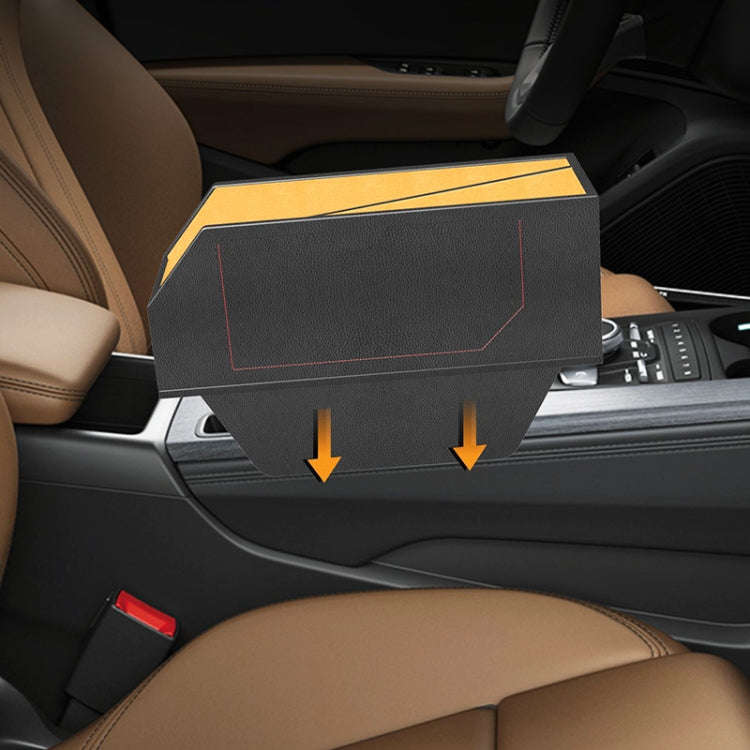 Q9 2 In 1 Multi-function Car Storage Box Wireless Charging