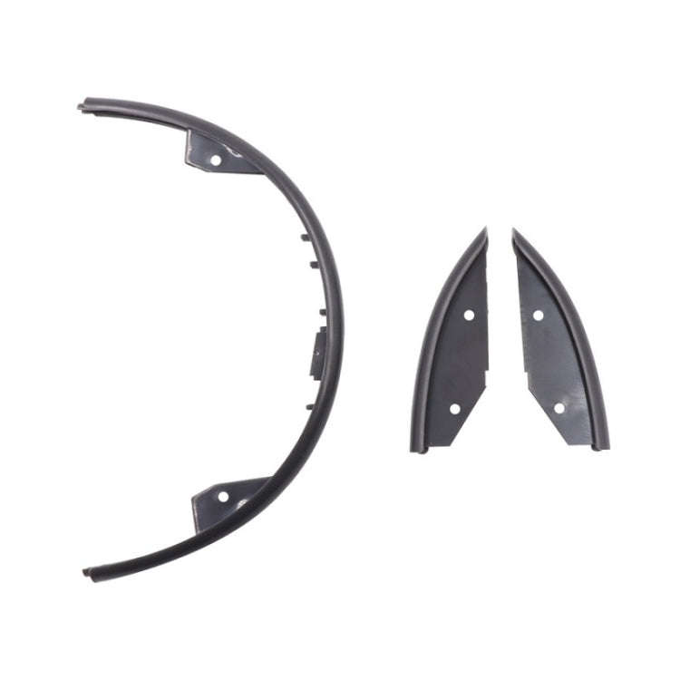 For Xiaomi Mijia M365 Side Protection Cover + Front Rear Bumper(Black)