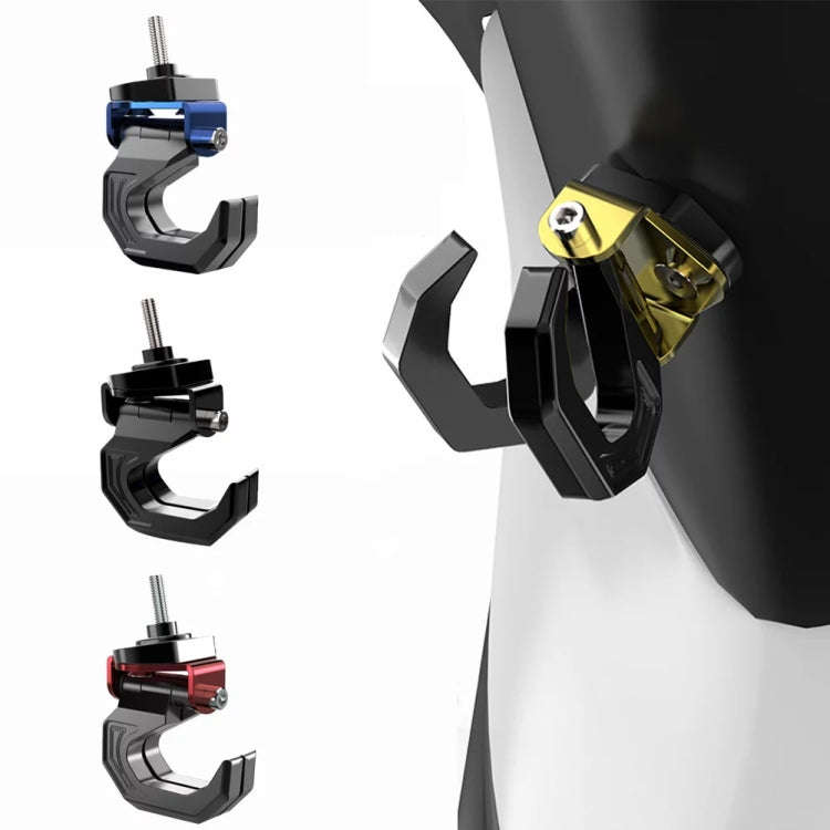 Motorcycle Electric Bike Item Movable Double Hooks Aluminum Helmet Hanger Modification Accessorie...