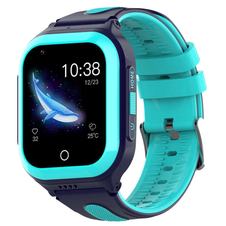 DF70 1.4 Inch 4G GPS + WIFI + LBS Positioning Children Calling Watch With SOS Function, Color: Blue