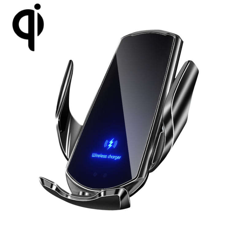 Q3 Infrared Induction Magnetic Car Wireless Charging Phone Bracket with Micro USB + 8 Pin + Type-...