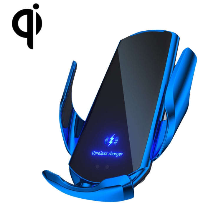 Q3 Infrared Induction Magnetic Car Wireless Charging Phone Bracket with Micro USB + 8 Pin + Type-...