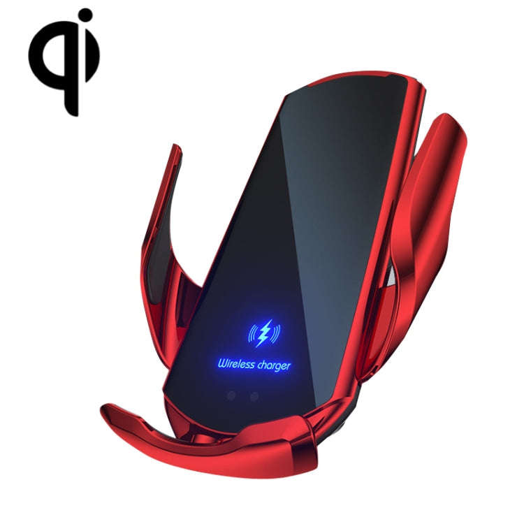 Q3 Infrared Induction Magnetic Car Wireless Charging Phone Bracket with Micro USB + 8 Pin + Type-...