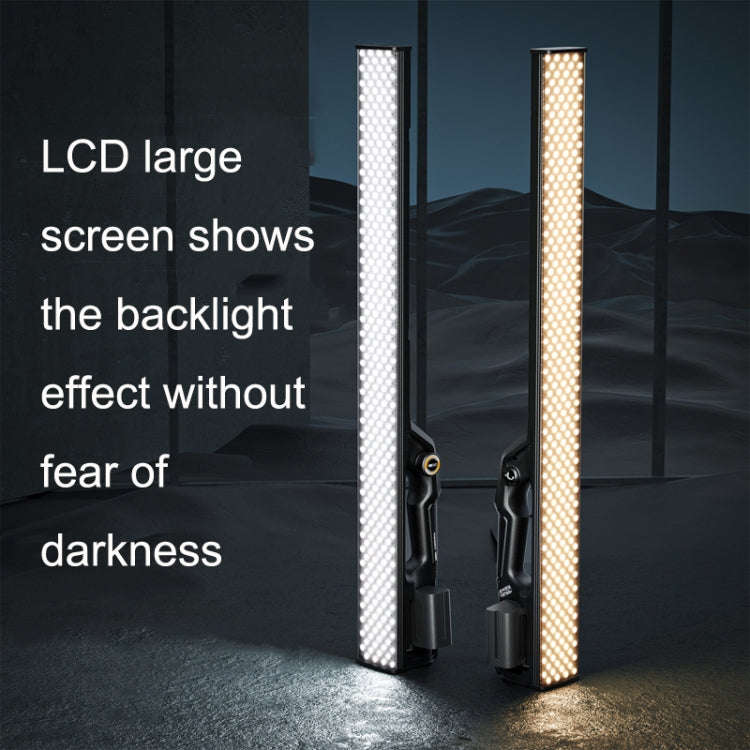 YONGNUO YN660S Double Color Temperature (White Yellow) Version+Power Adapter Colorful Stick Light...