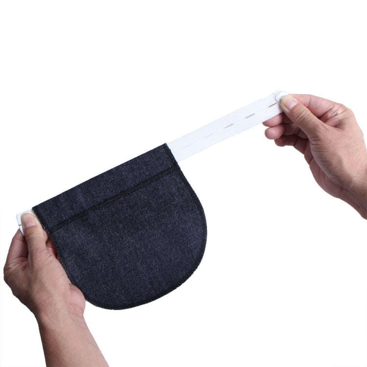 Pregnant Women May Be Adjusted To Change The Waistband Elastic Waistband Extended Buckle, Color:B...