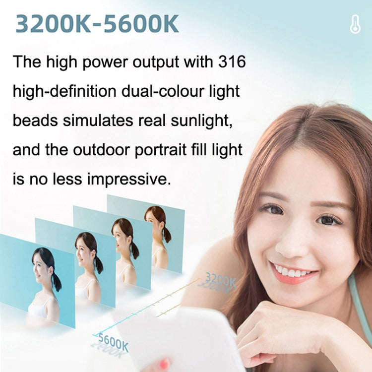 YONGNUO YN300IV Four Generations RGB Full Color Photography Lamp Double Color LED Fill Light, Sty...