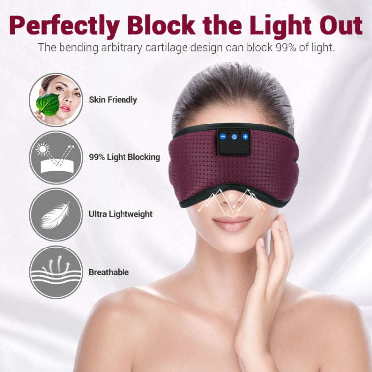Bluetooth5.2 Sleep Eye Mask Intelligent Music Eye Protection Headphones(Black)
