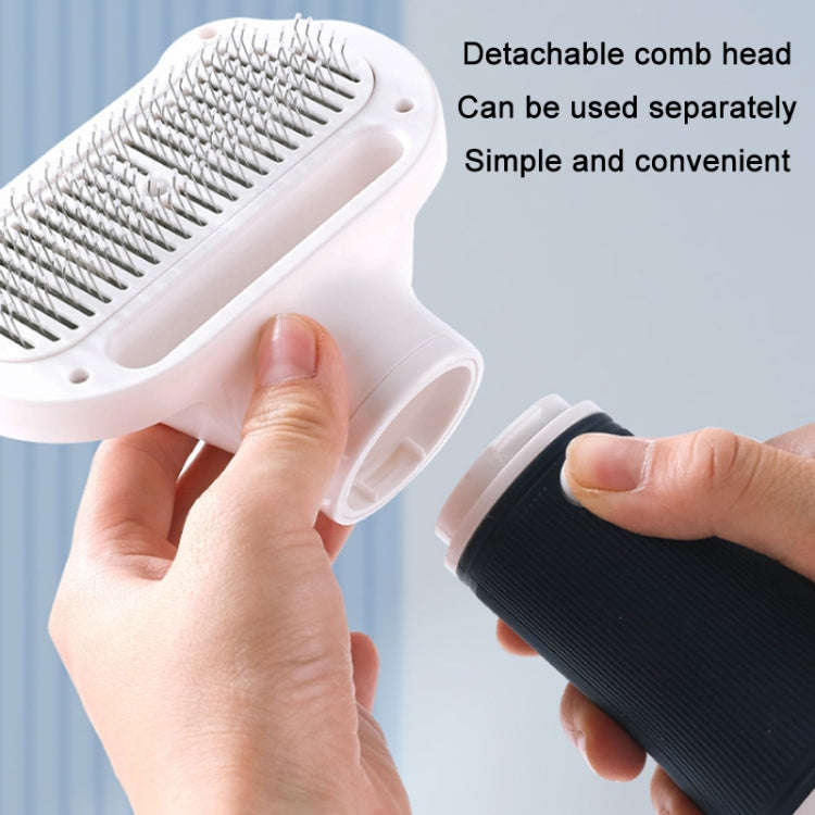 3 in 1 600W Pet Electric High Wind Hair Removal Blowing Combs, Specification: US Plug 110V(Yellow)