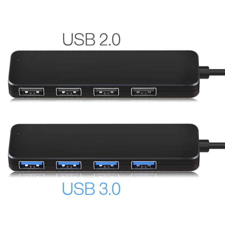 AB3-L42 4 Ports Concentrator High Speed HUB 5G Extension Dock USB3.0 HUB Length: 120cm