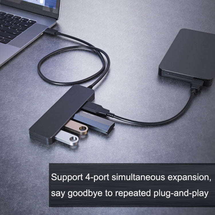AC3-L43 Type-c/USB-c USB2.0 120cm 4 Ports Expansion Dock Notebook High Speed HUB