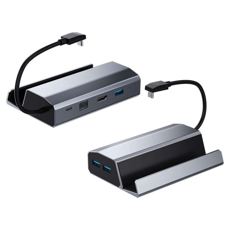 HBC065 6 In 1 For Steam Deck Expansion Dock Base HDMI HD 4K/60Hz Output