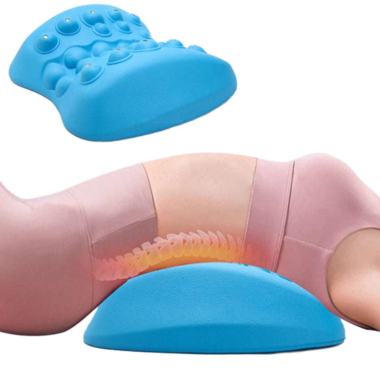 Lumbar Magnetic Therapy Traction Corrector Magnet Massage Cushion(26.5x22x8.5cm)