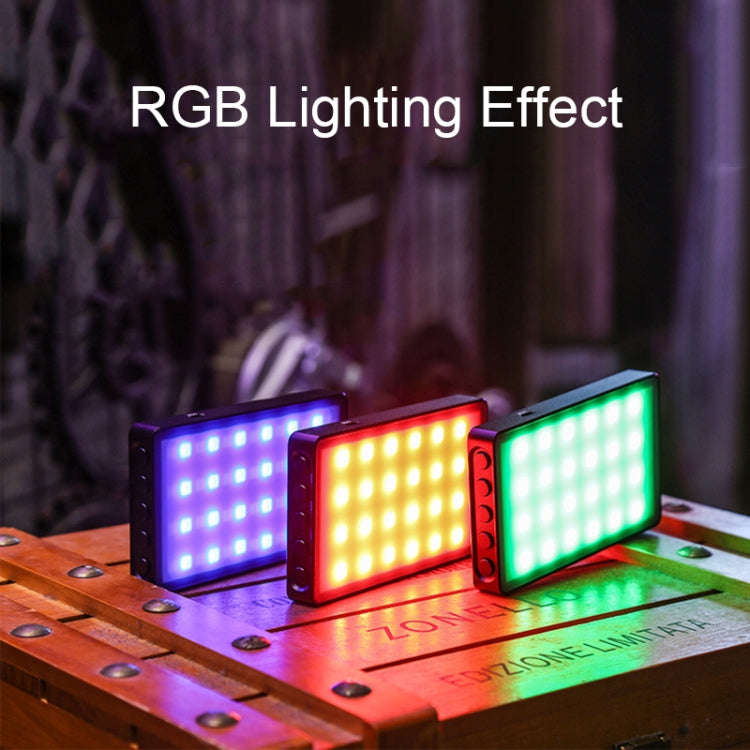 Weeylite RB08P 52LEDs RGB Colorful Light Effect Mini Photography Fill Light