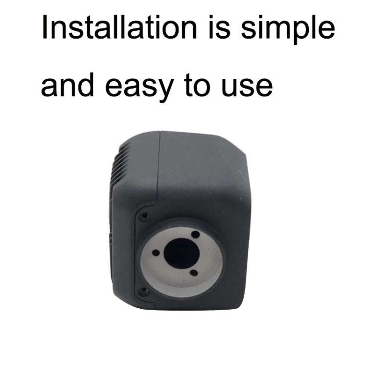 For DJI Mavic 3 Head Camera Frame Back Covering + Lens Frame(Black)