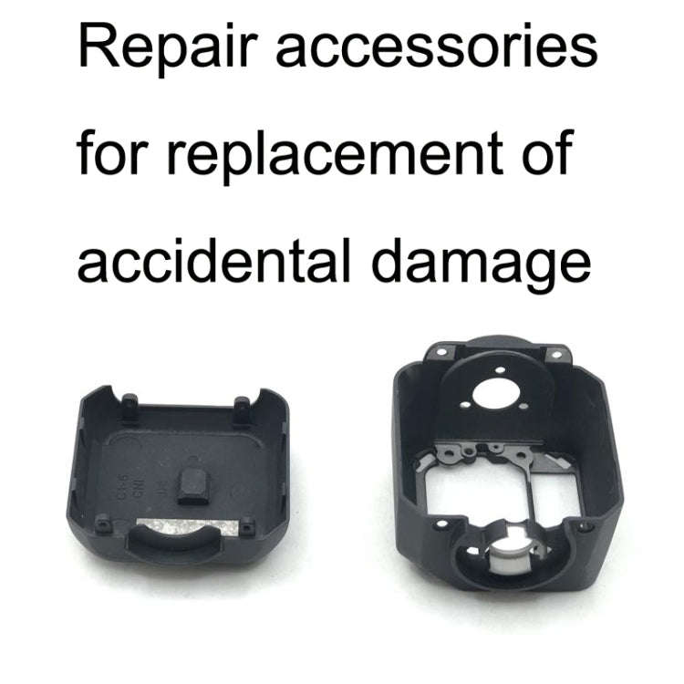 For DJI Mavic 3 Head Camera Frame Back Covering + Lens Frame(Black)