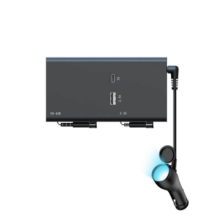 65W PD Dual Cable Retractable Fast Charging Car USB Charger(13th-generation)