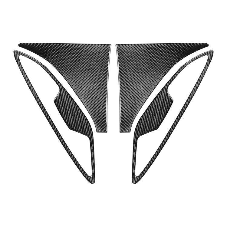 For 2019-2024 BMW 8 Series G14 4pcs /Set Universal Front Fender Stickers(Black)