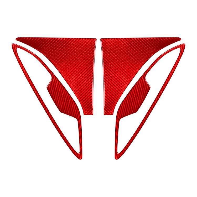 For 2019-2024 BMW 8 Series G14 4pcs /Set Universal Front Fender Stickers(Red)