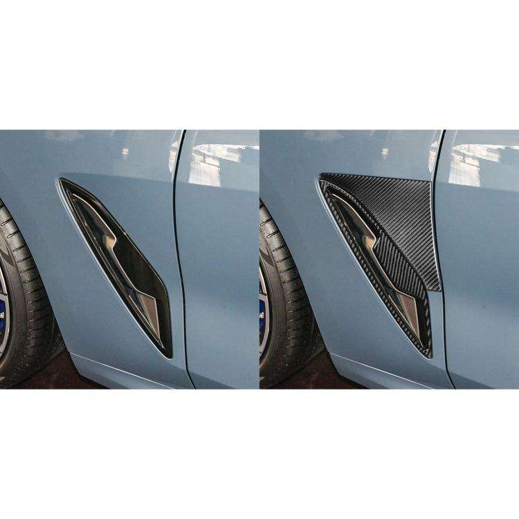 For 2019-2024 BMW 8 Series G14 4pcs /Set Universal Front Fender Stickers(Black)