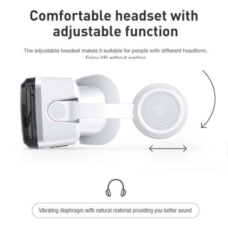 VRSHINECON G04BS+B01 Handle 3D Virtual Reality Helmet VR Glasses With Bluetooth Headset