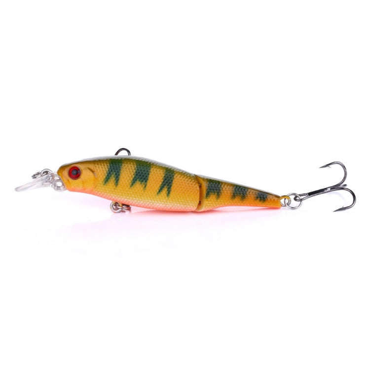 HENGJIA JM010 9cm 7g 2 Sections Bionic Bait With Beads Diving Mino Fake Bait(3)