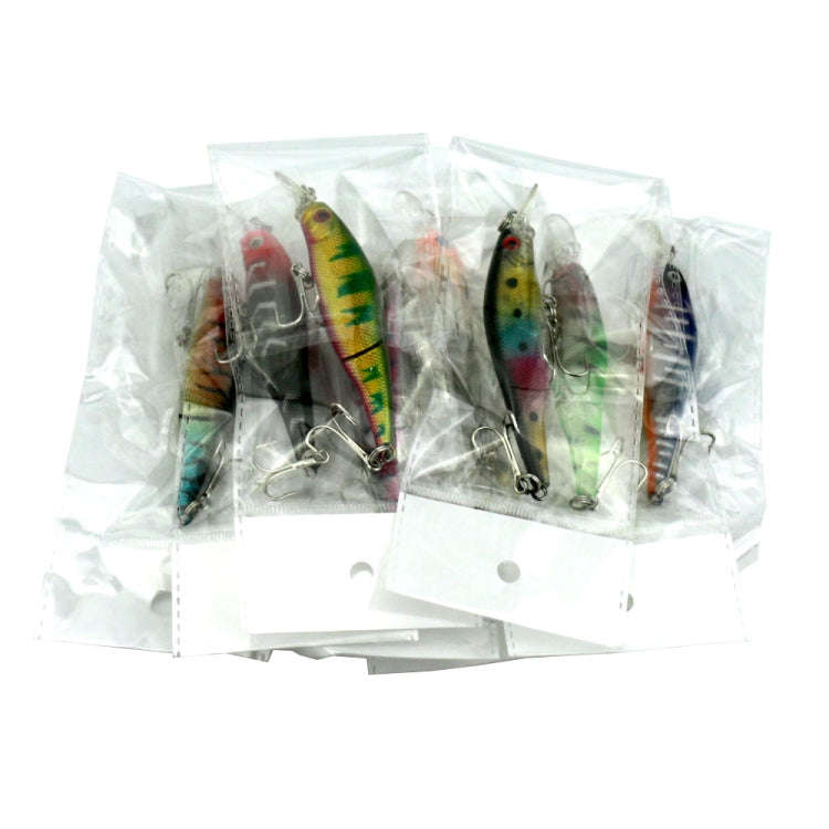 HENGJIA JM010 9cm 7g 2 Sections Bionic Bait With Beads Diving Mino Fake Bait(6)