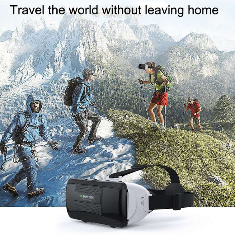 VRSHINECON G06B+B03 Handle VR Glasses Phone 3D Virtual Reality Game Helmet Head Wearing Digital G...