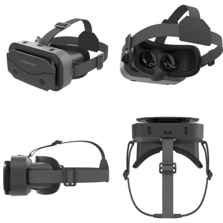 VRSHINECON G13 Virtual Reality VR Glasses Mobile Phone Movie Game 3D Digital Glasses(Black)