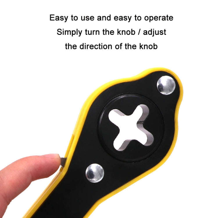 Car Tire Change Jack Multifunctional Labor-saving Wrench(Shake Handle + Conversion Head)
