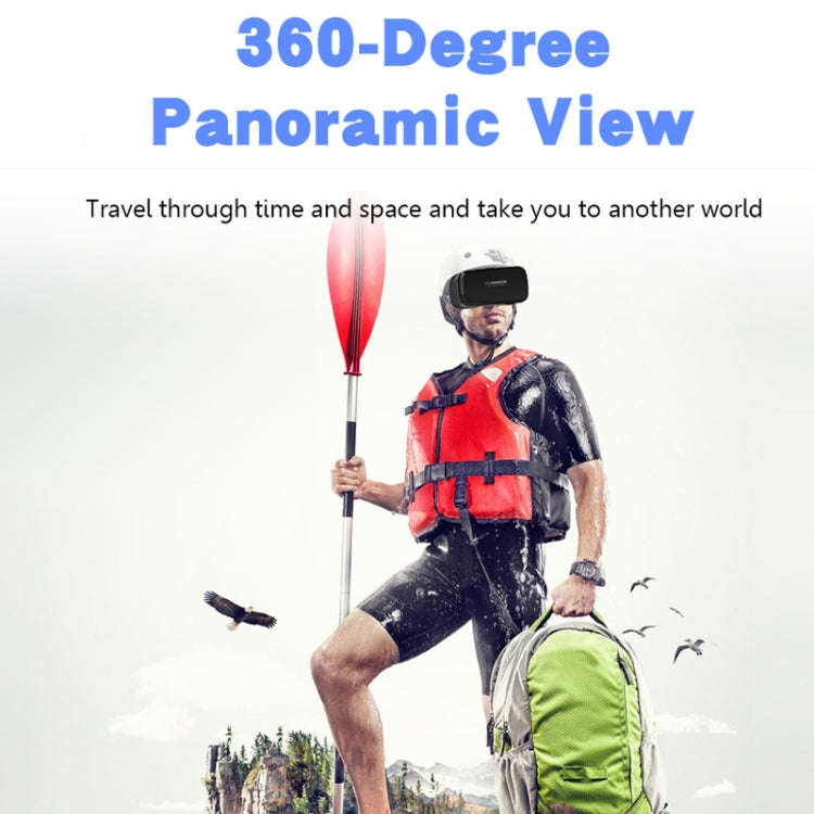 VR SHINECON G06A+B01 Handle Mobile Phone VR Glasses 3D Virtual Reality Head Wearing Gaming Digita...